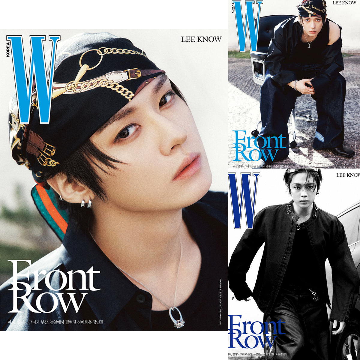 W Korea Magazine STRAY KIDS LEE KNOW Cover NOVEMBER 2026