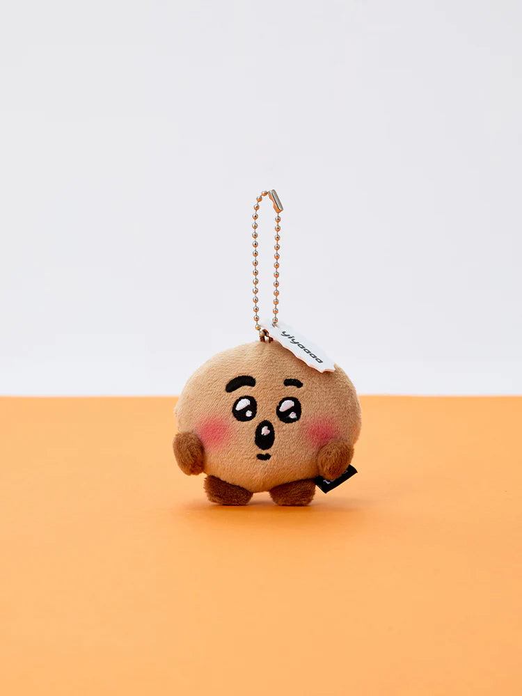 BT21 Baby Official TODAY'S FACE HEARTBEAT Plush Keyring