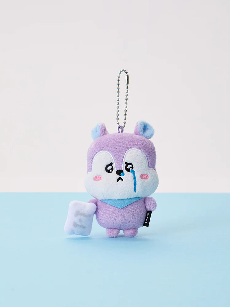 BT21 Baby Official TODAY'S FACE TEARDROP Plush Keyring