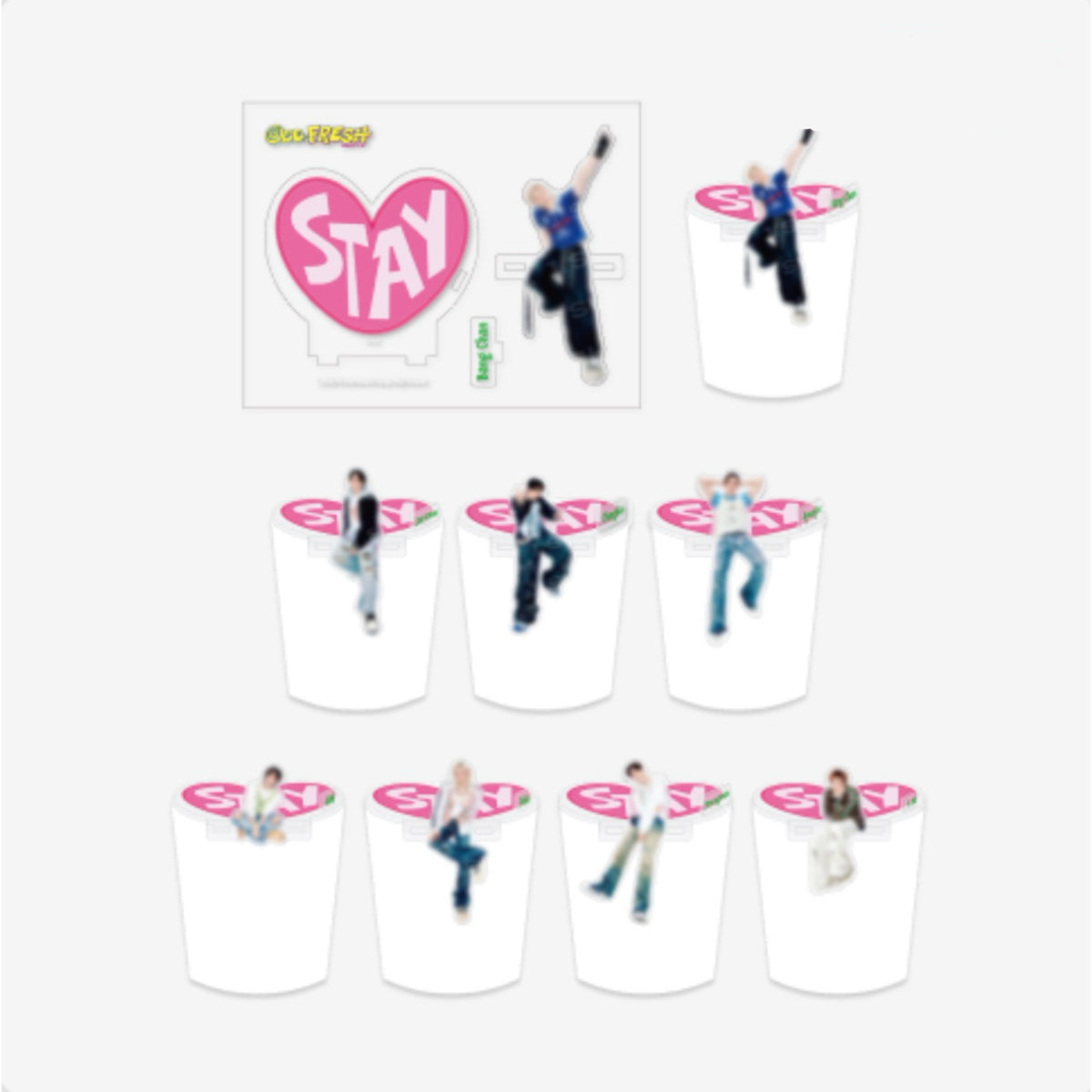 STRAY KIDS ODD & FRESH Pop Up Official MD