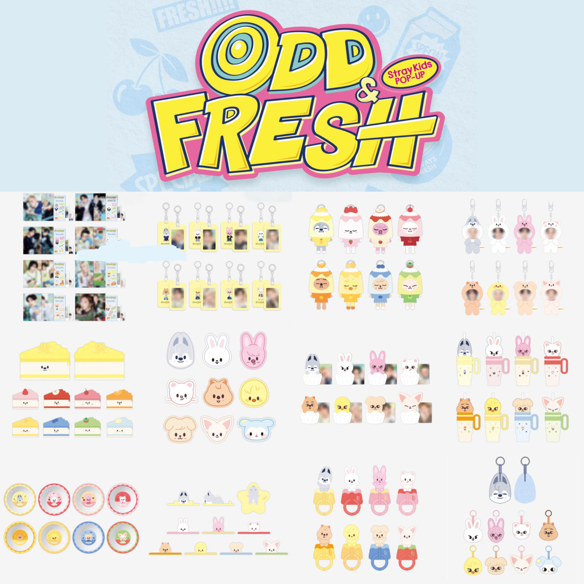 STRAY KIDS ODD & FRESH Pop Up Official MD