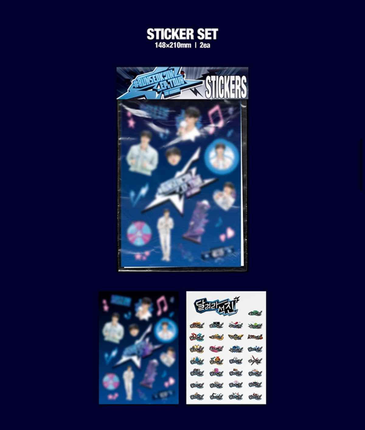 BTS JIN - RUNSEOKJIN_EP TOUR in GOYANG Challenge Book