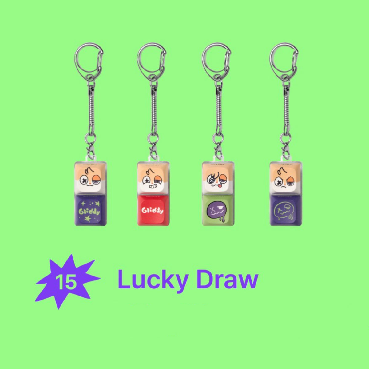 EVAN Official Character GLIDDY Pop Up MD
