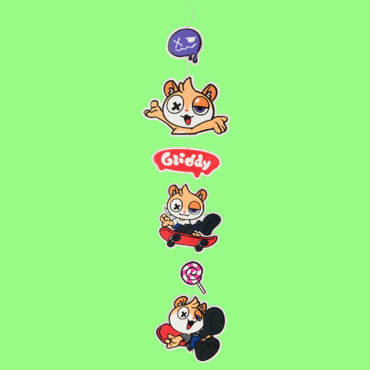 EVAN Official Character GLIDDY Pop Up MD