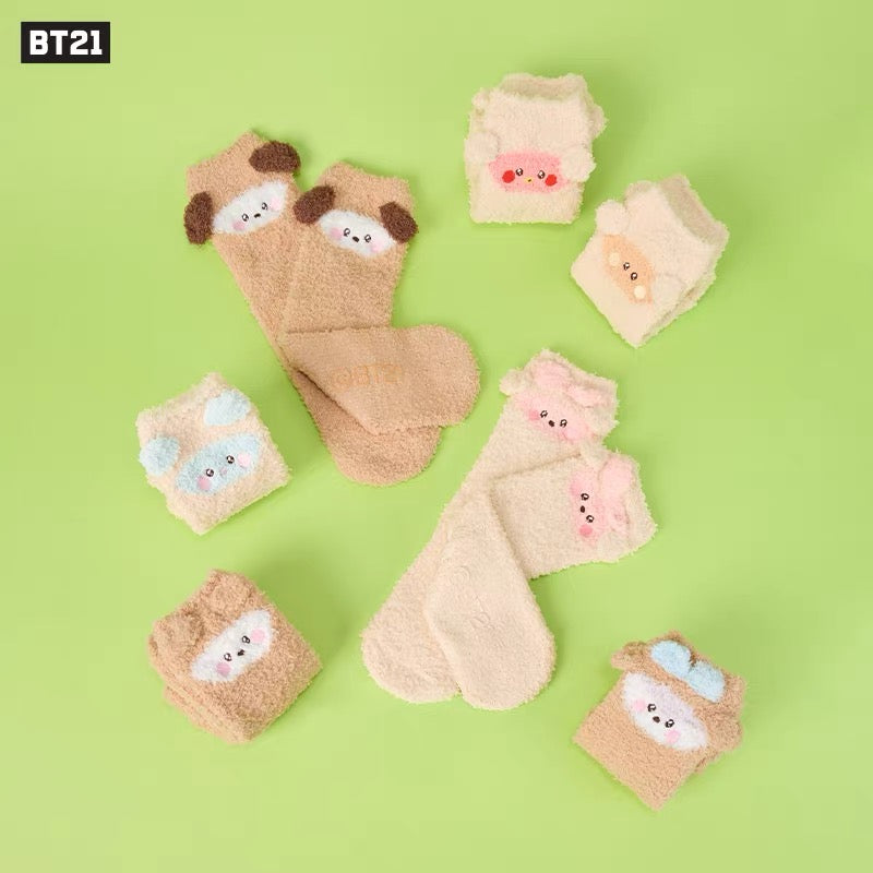 BT21 Official FLUFFY NEW YEAR Socks