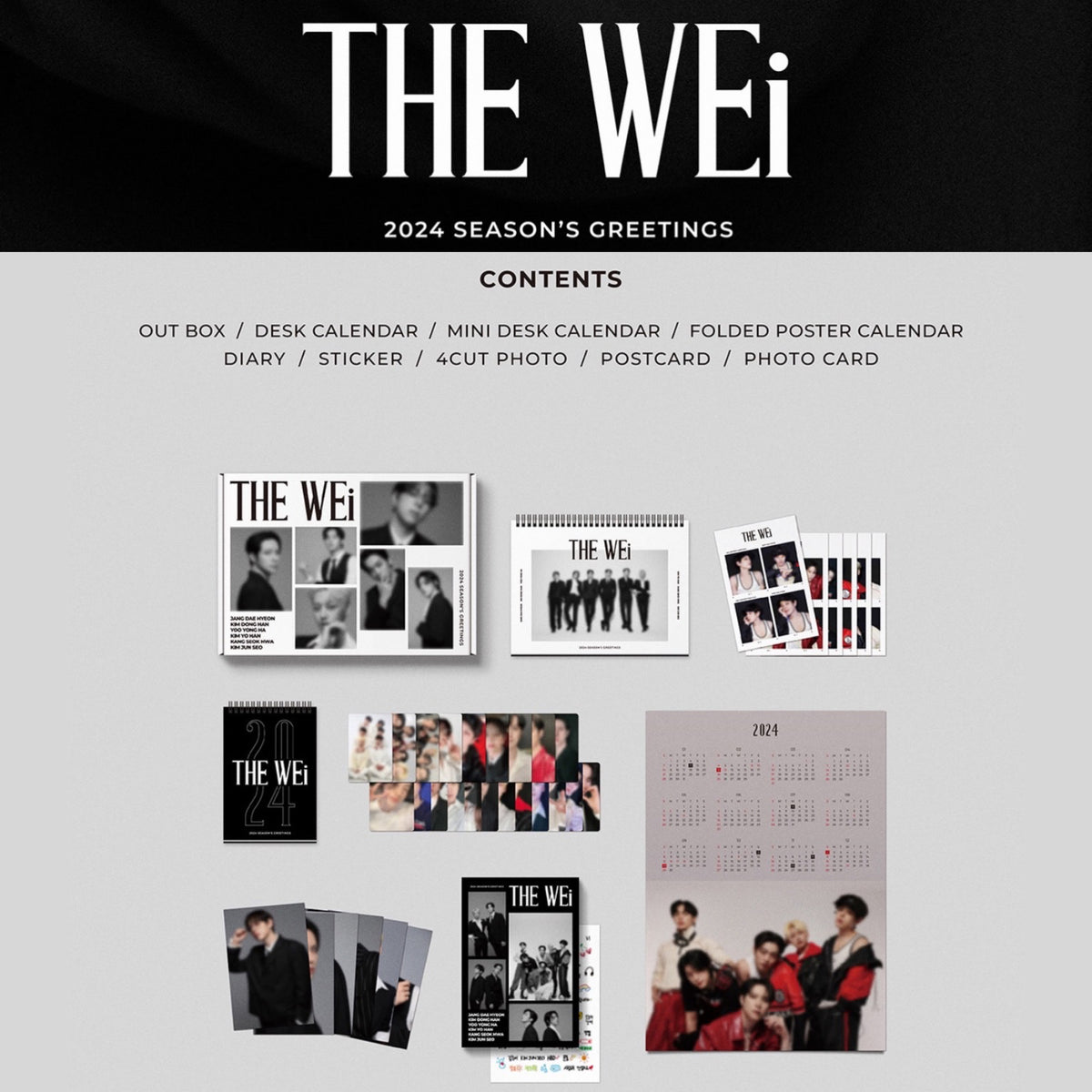 アイドル WEi 2024season's Greetings WEi - THE WEi 2024 Official Season's Greetings – K-STAR