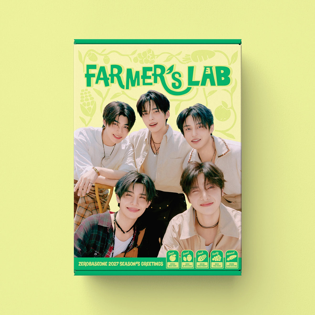 ZEROBASEONE ZB1 - FARMER’S LAB 2027 Season's Greetings