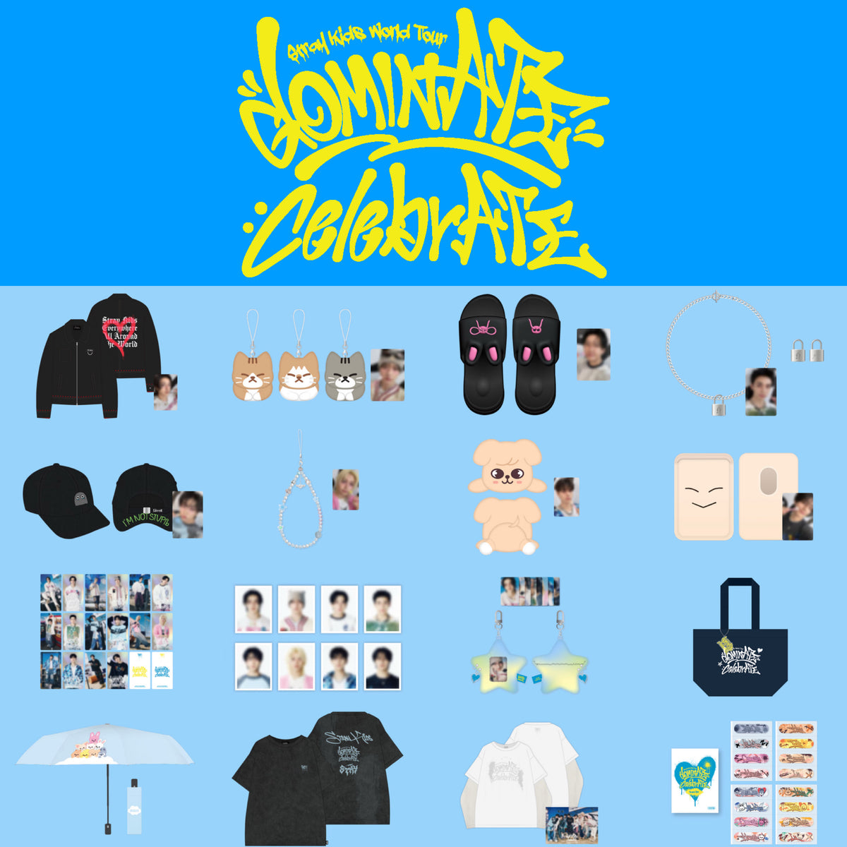 STRAY KIDS World Tour DominATE : CelebrATE Pop Up Official MD