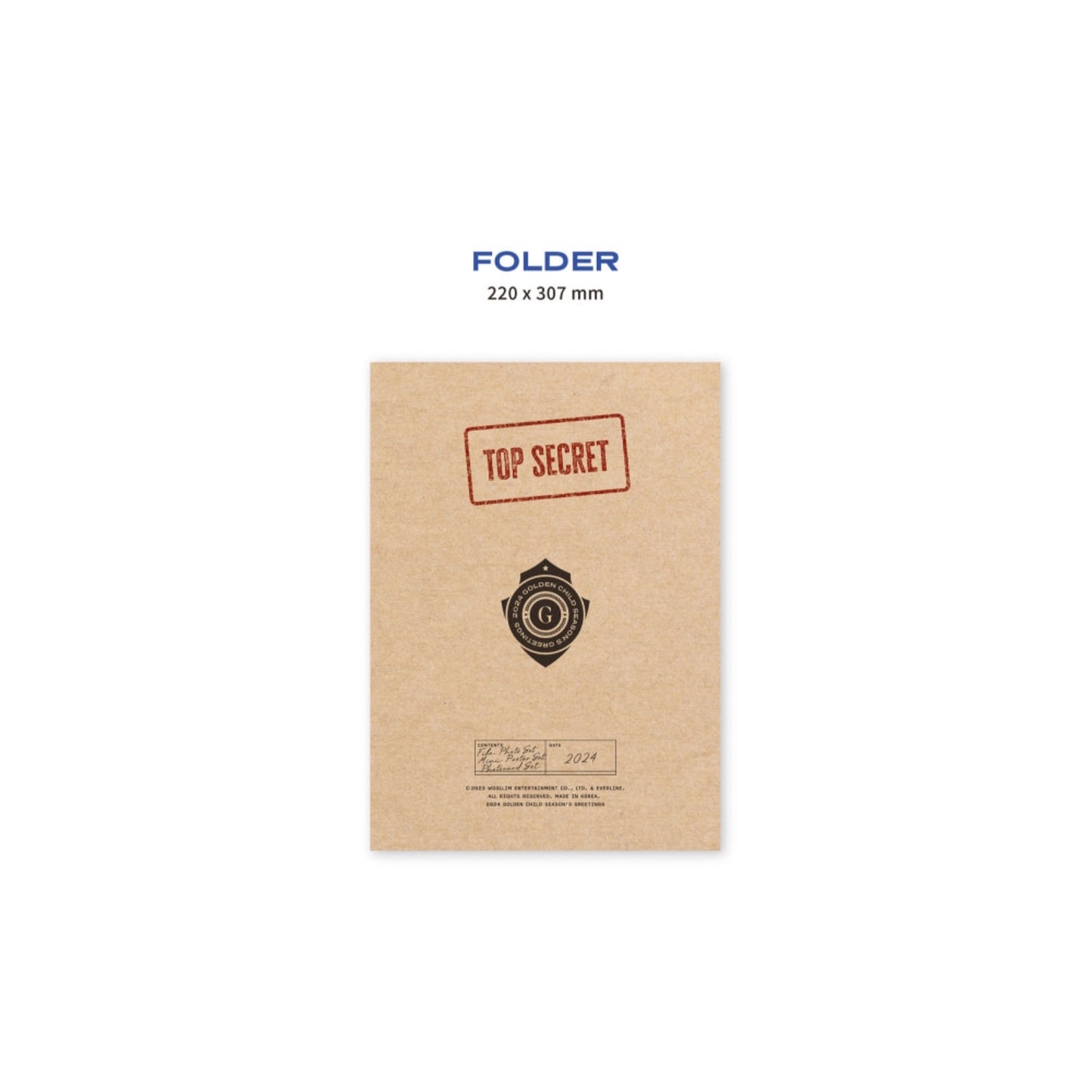 GOLDEN CHILD 2024 Official Season's Greetings