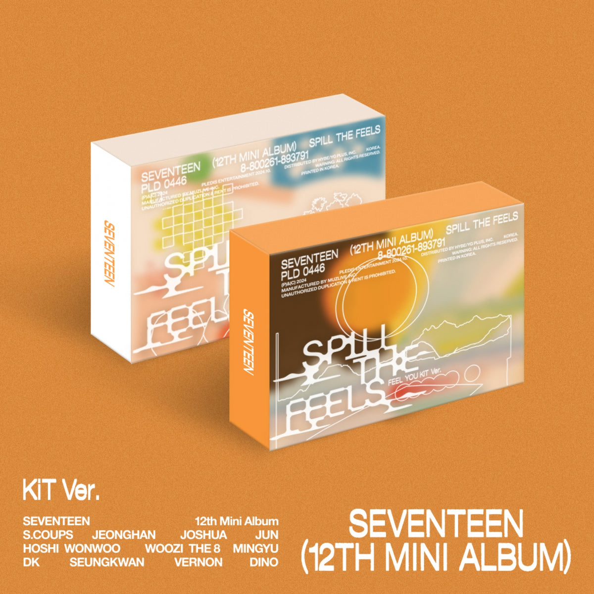 SEVENTEEN - Spill The Feels 12th Mini Album KiT Ver – K-STAR