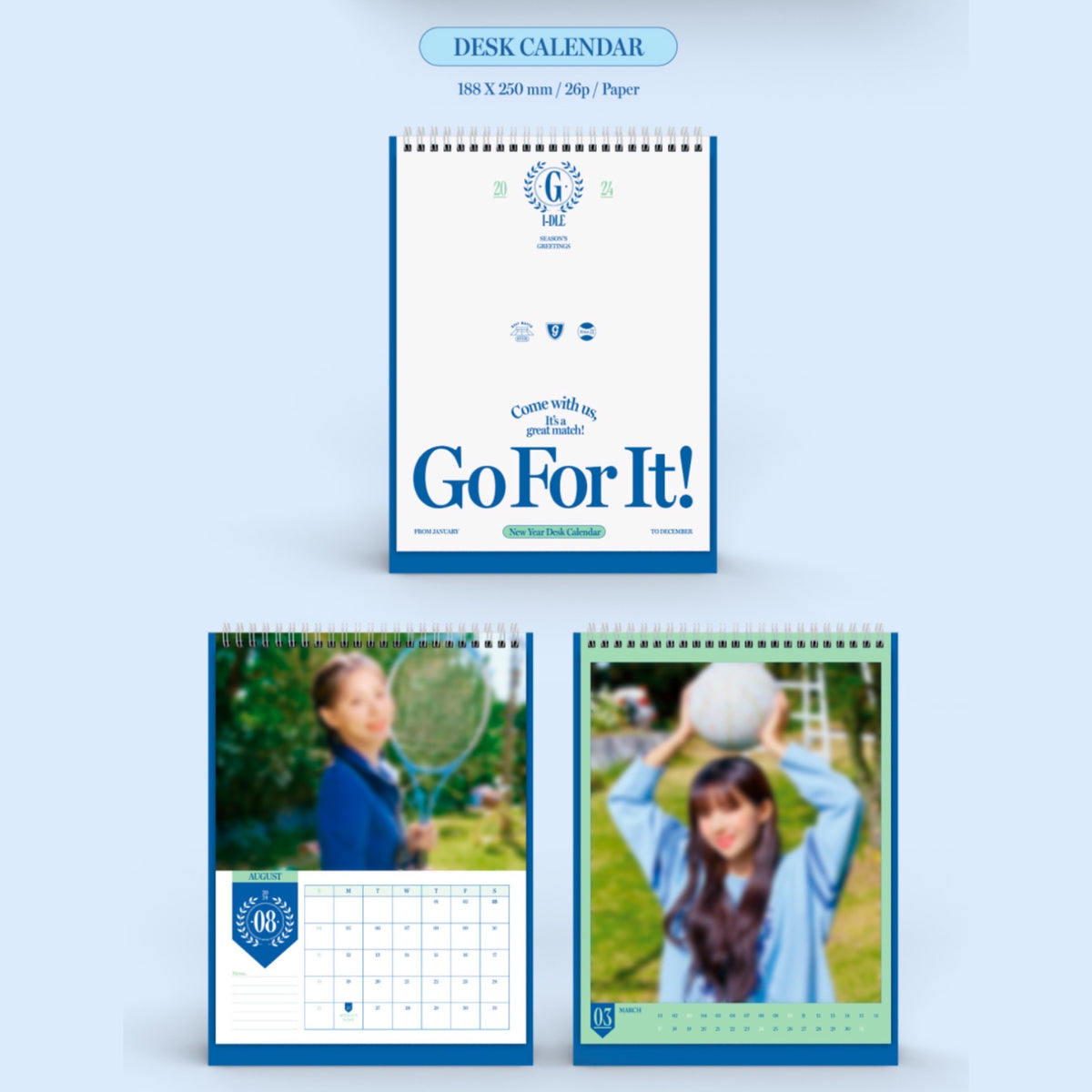 (G)IDLE - GO FOR IT Official Season's Greetings 2024