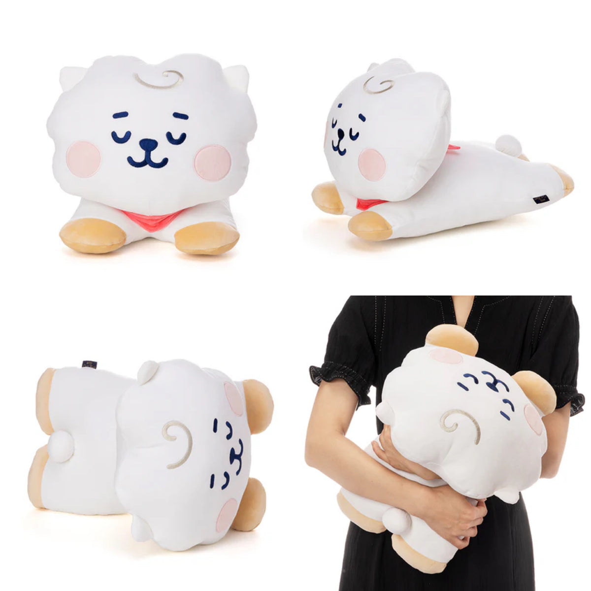 BT21 JAPAN Official Chill Night Baby Hugs Plush 40cm