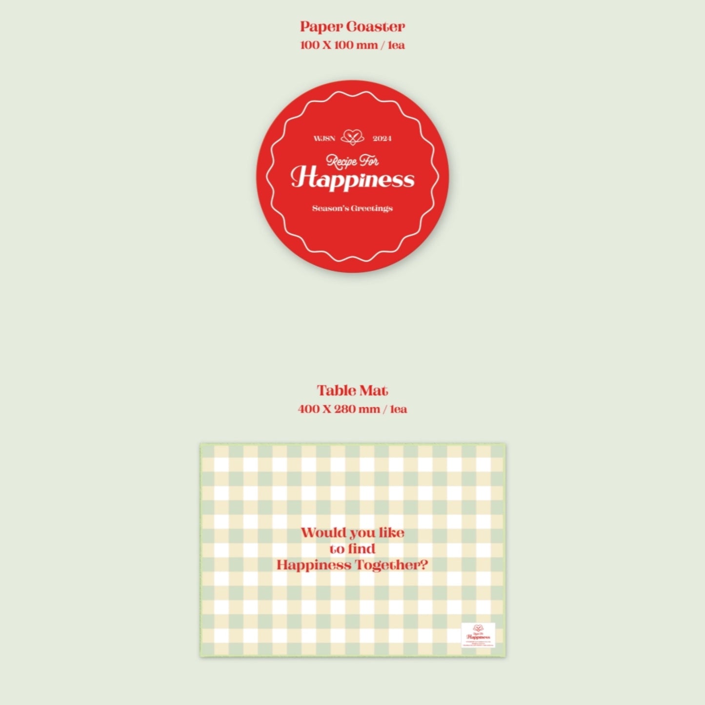 WJSN Cosmic Girls - Recipe Of Happiness Official 2024 Season's Greetings