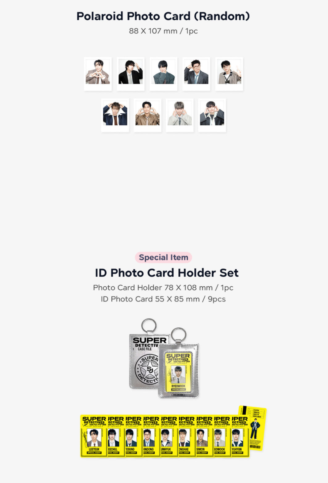 SUPER JUNIOR - SUPER DETECTIVES 2026 Official Season’s Greetings