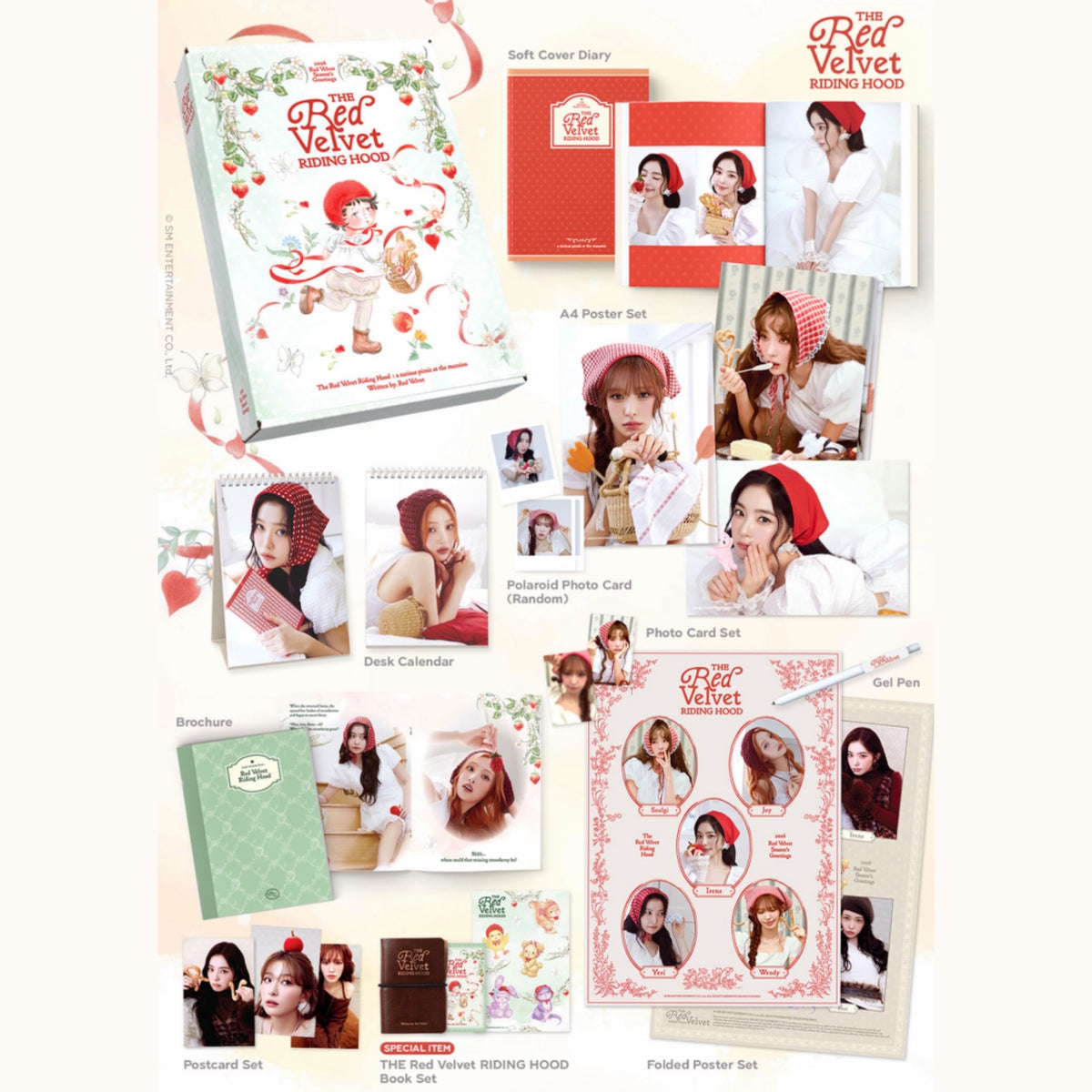 Red Velvet ジョイ　オフィベ　当選者限定　2枚セット② RED VELVET - THE RED VELVET RIDING HOOD 2026 Official Season's