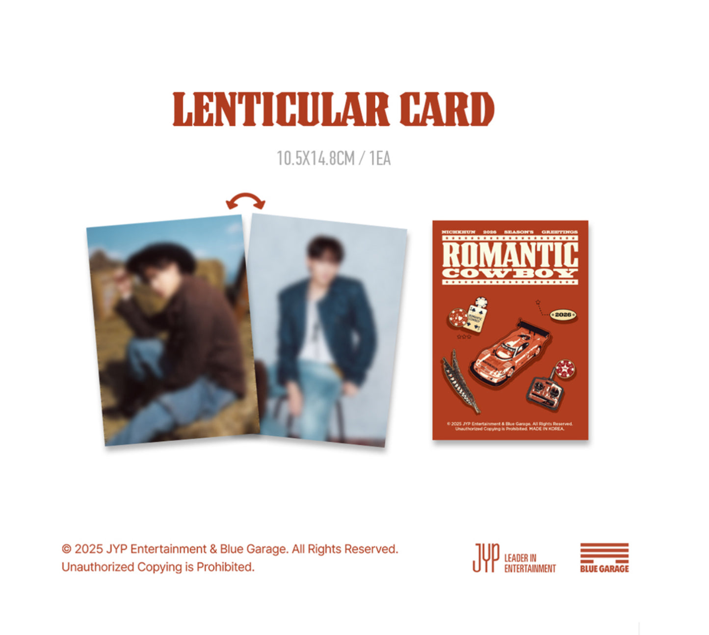 2PM NICHKHUN - ROMANTIC COWBOY 2026 Official Season’s Greetings