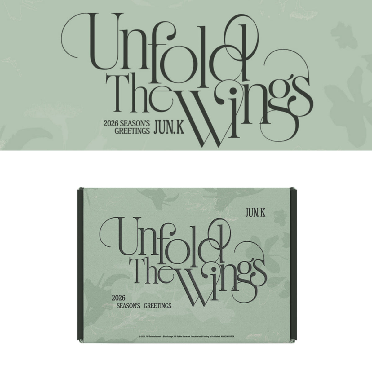 2PM JUN.K - UNFOLD THE WINGS 2026 Official Season’s Greetings