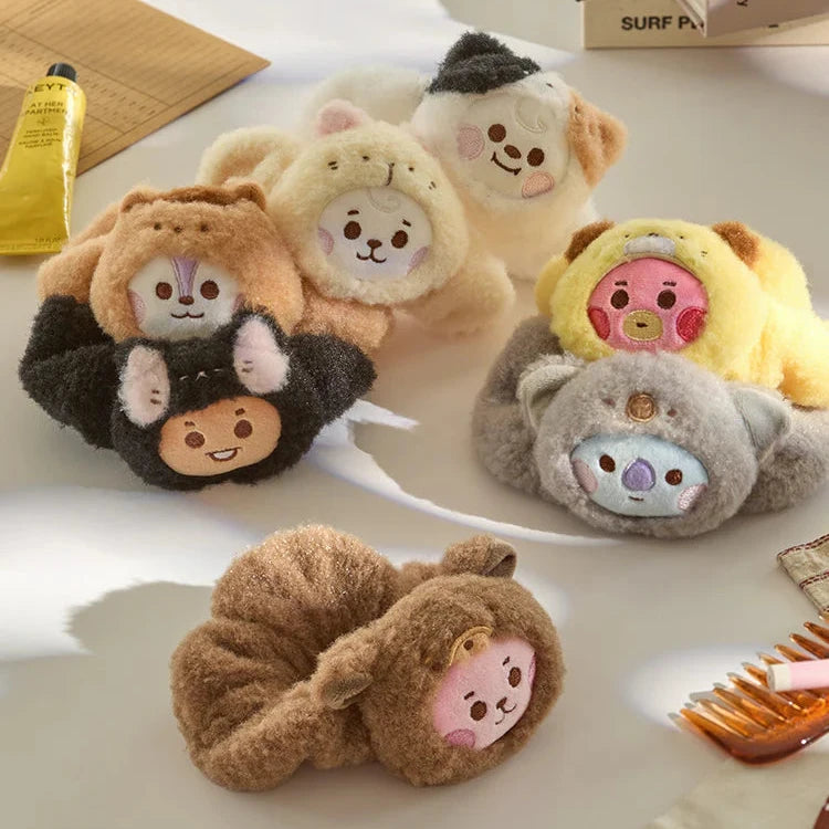 BT21 Baby Official More Fluffy Plush Hair Band