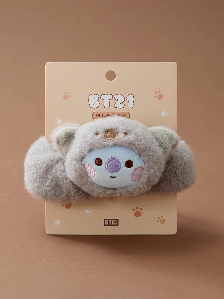 BT21 Baby Official More Fluffy Plush Hair Band