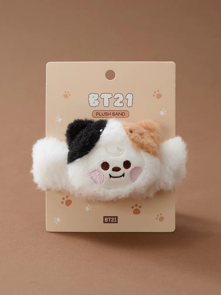 BT21 Baby Official More Fluffy Plush Hair Band