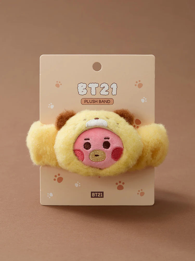 BT21 Baby Official More Fluffy Plush Hair Band