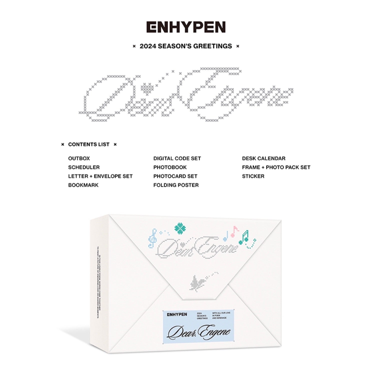 ENHYPEN - DEAR ENGENE Official 2024 Season's Greetings – K-STAR