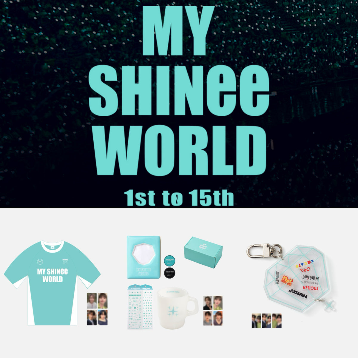 SHINee x Megabox - My SHINee WORLD 1st to 15th Official MD – K-STAR