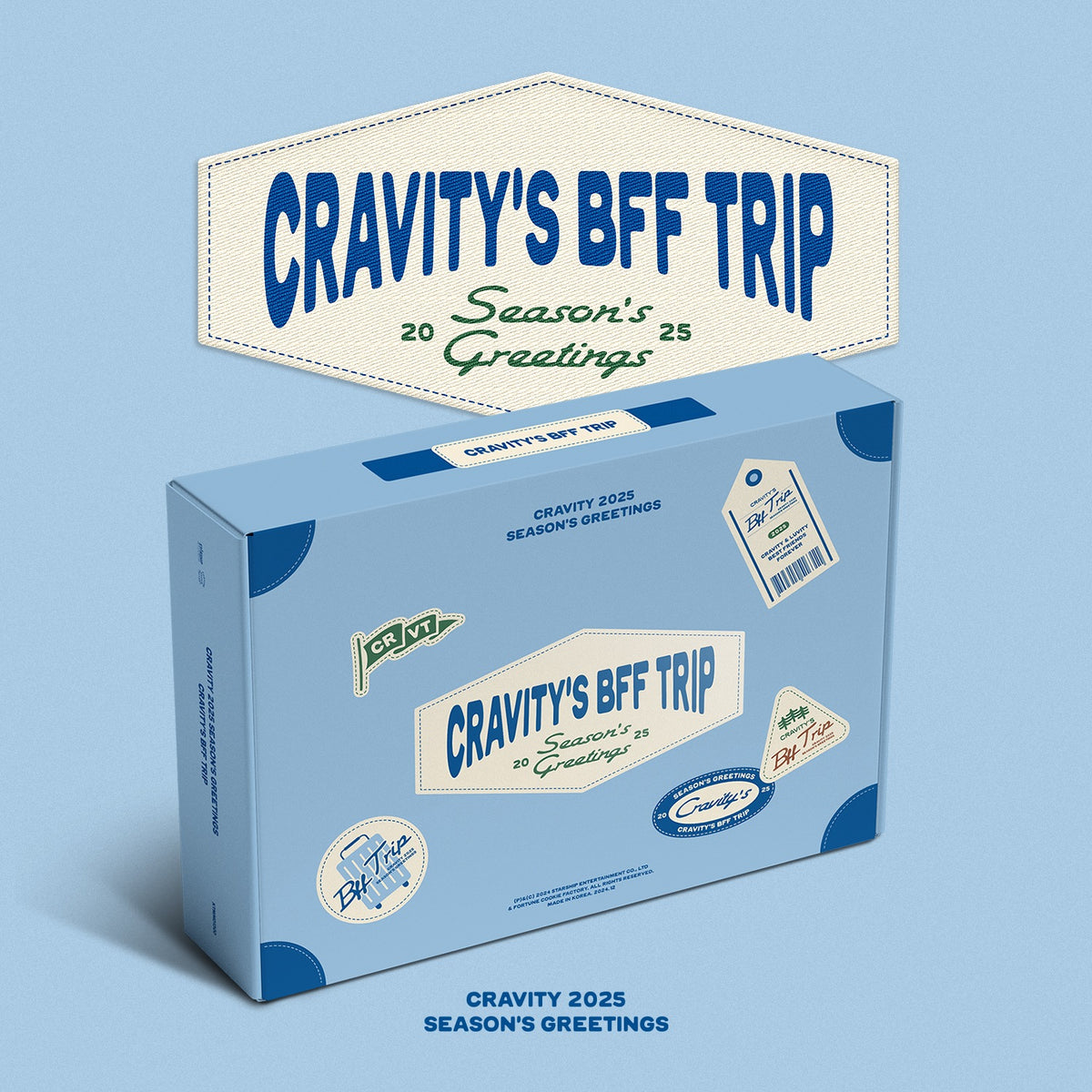 CRAVITY - CRAVITY'S BFF TRIP 2025 Official Season's Greetings – K-STAR