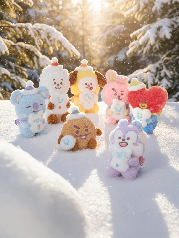 BT21 Official SNOWMAN Plush 15cm – K-STAR