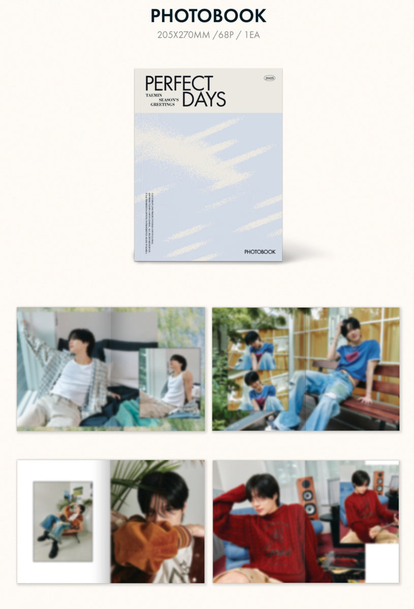 SHINee TAEMIN - PERFECT DAYS 2025 Official Season's