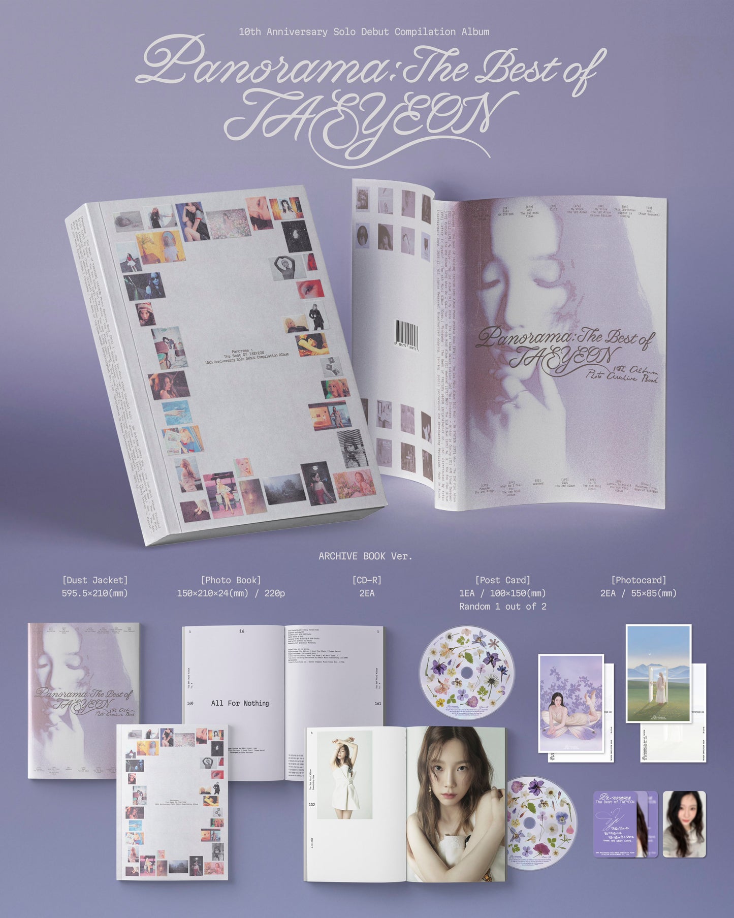 TAEYEON - PANORAMA : THE BEST OF TAEYEON Archive Ver