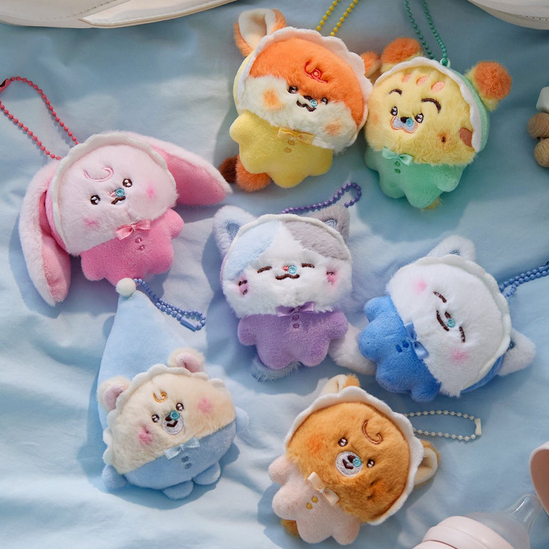 NCTDREAM Dreamiez baby ぬいぐるみ キーリング 7個 新品 NCT DREAM Official DREAMIEZ BABY Plush Keyring (Pre-Order MARCH