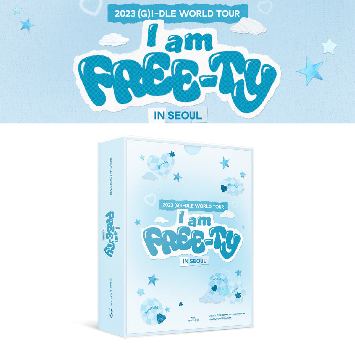 G)IDLE I AM FREE-TY Official 2023 World Tour in SEOUL BLU-RAY – K-STAR