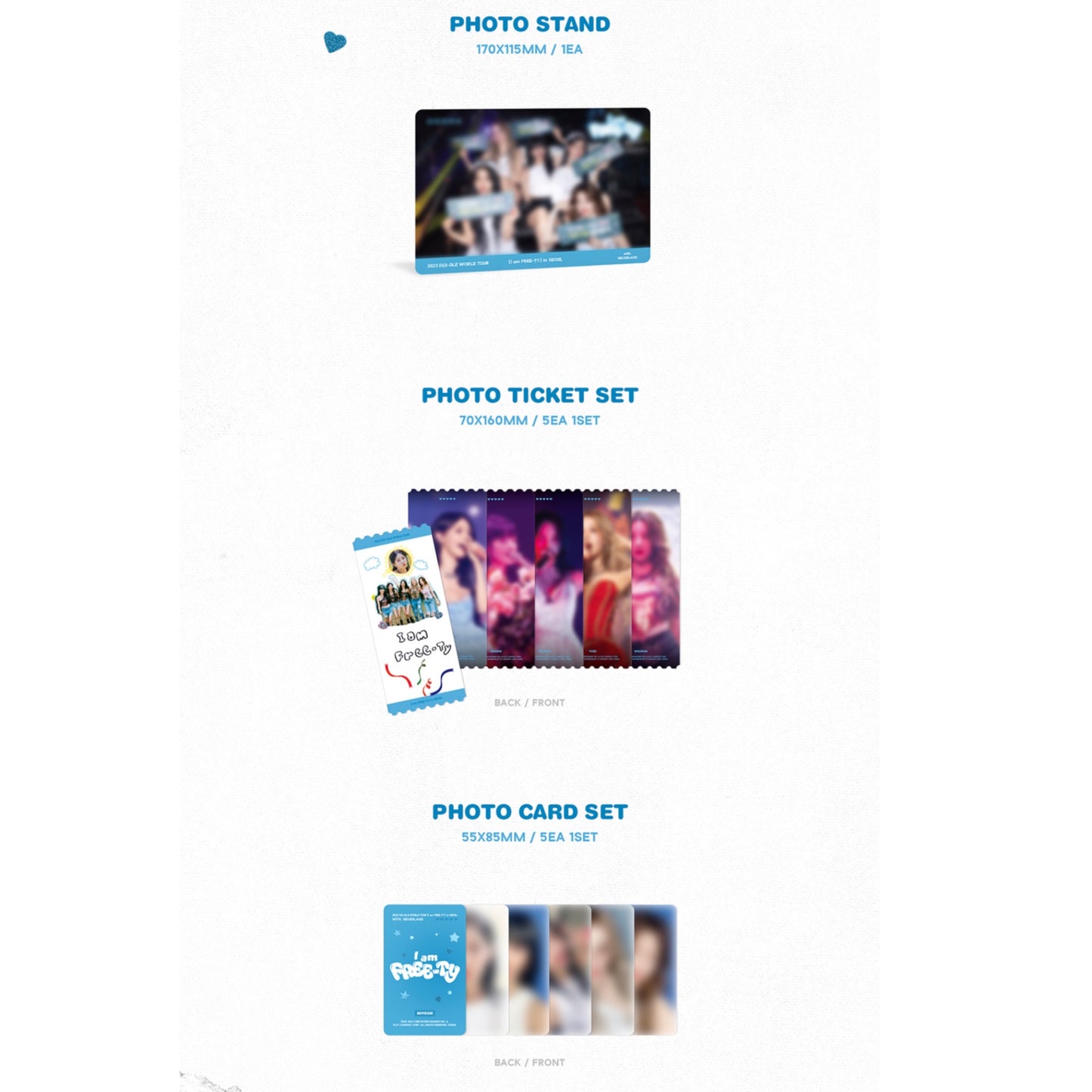 (G)IDLE I AM FREE-TY Official 2023 World Tour in SEOUL DVD