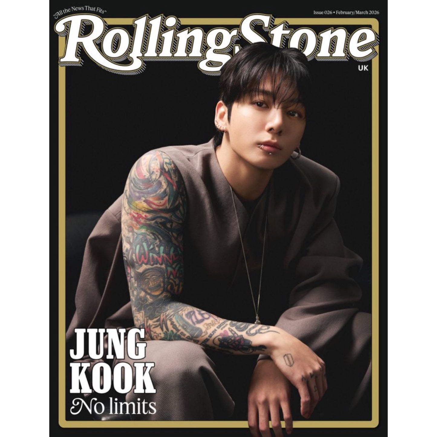 ROLLING STONE - BTS JUNGKOOK December 2025 (Preorder February 2026)