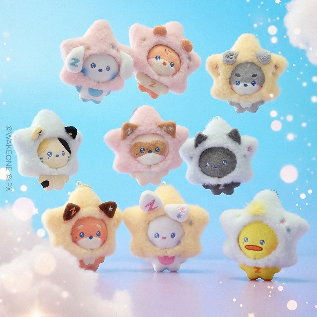 ZEROBASEONE ZB1 ZERONI TOGETHER WE SHINE Plush Keyring + Photocard