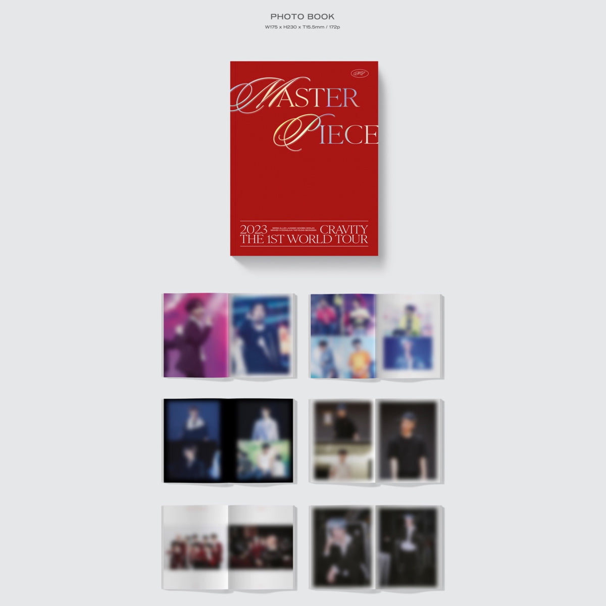 CRAVITY The 1st World Tour MASTERPIECE DVD / Kit Video – K-STAR