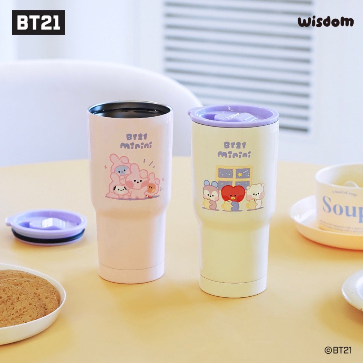 BT21 Minini Stainless Tumbler 580ml