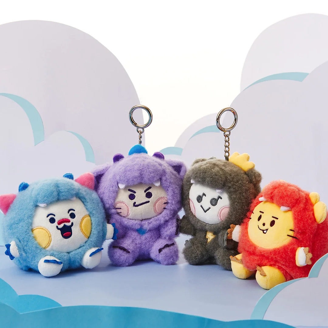 treasure truz ドラゴンぬいぐるみキーリングchilli TRUZ CHILLI DOLL KEYRING DRAGON EDITION – LINE FRIENDS SQUARE