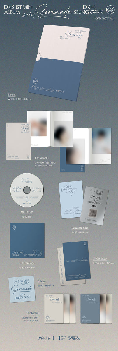 SEVENTEEN DK x SEUNGKWAN - SERENADE 1st Mini Album COMPACT Ver – K