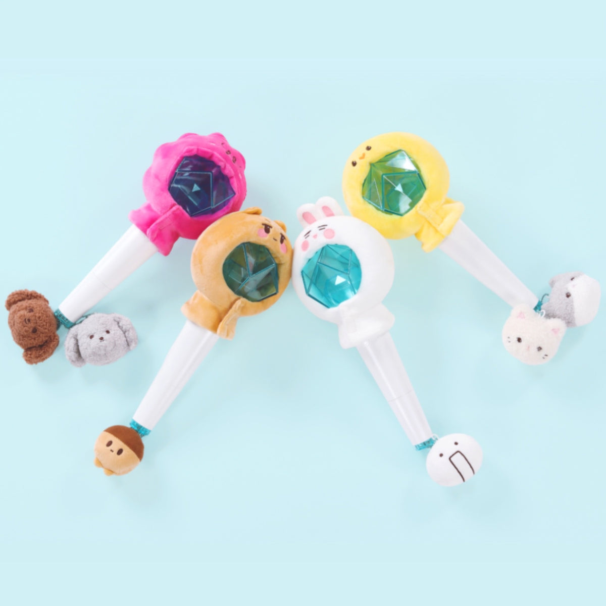 SHINee Official KKUMIGI Fanlight Mini Doll Keyring
