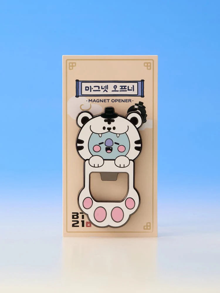 BT21 Official K-Horang Tiger Magnet Opener