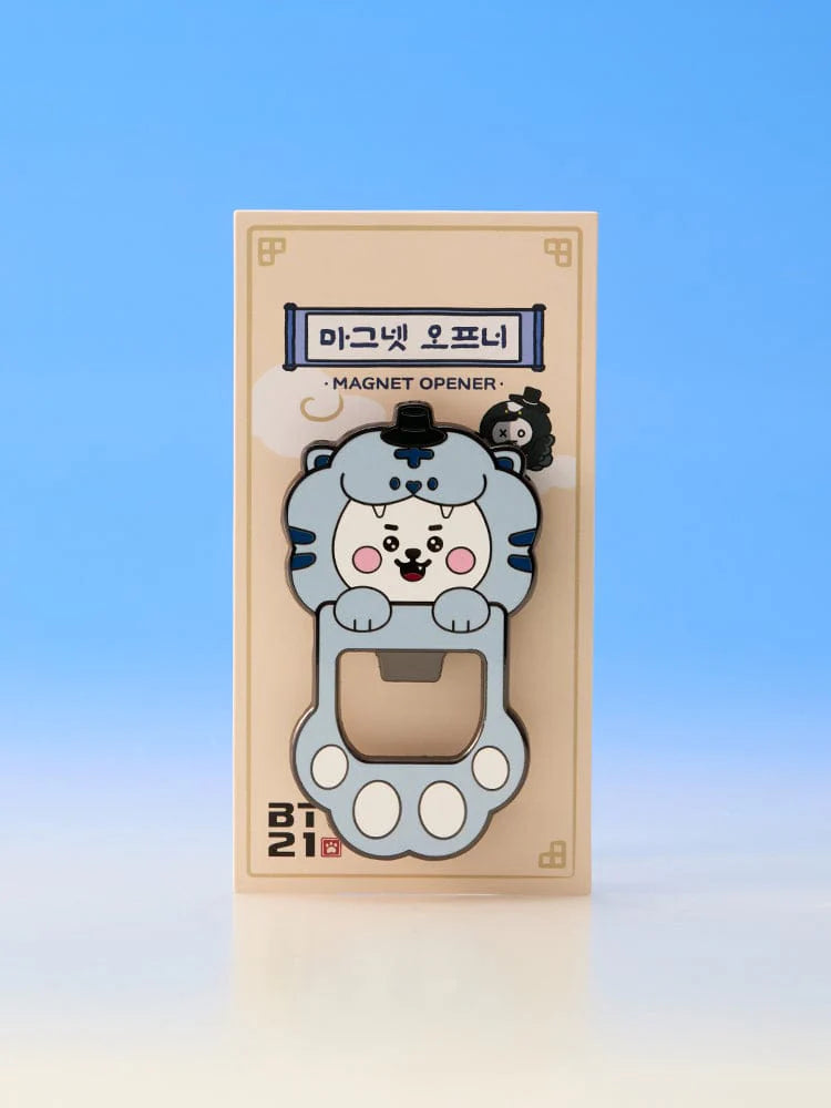 BT21 Official K-Horang Tiger Magnet Opener