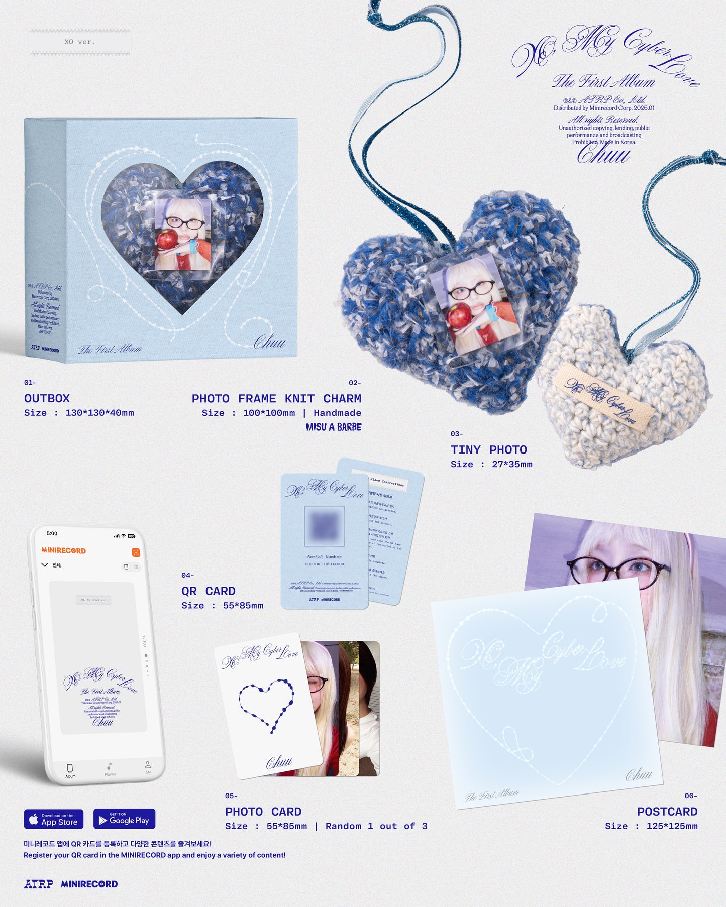 CHUU - XO, MY CYBERLOVE The First Album XO Ver