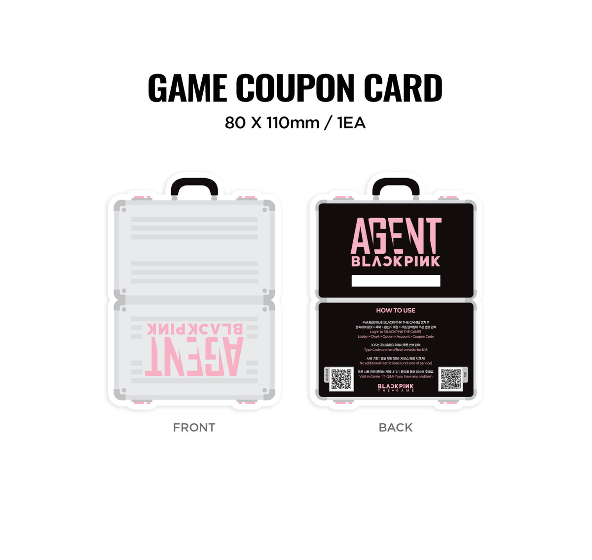BLACKPINK THE GAME AGENT BLACKPINK