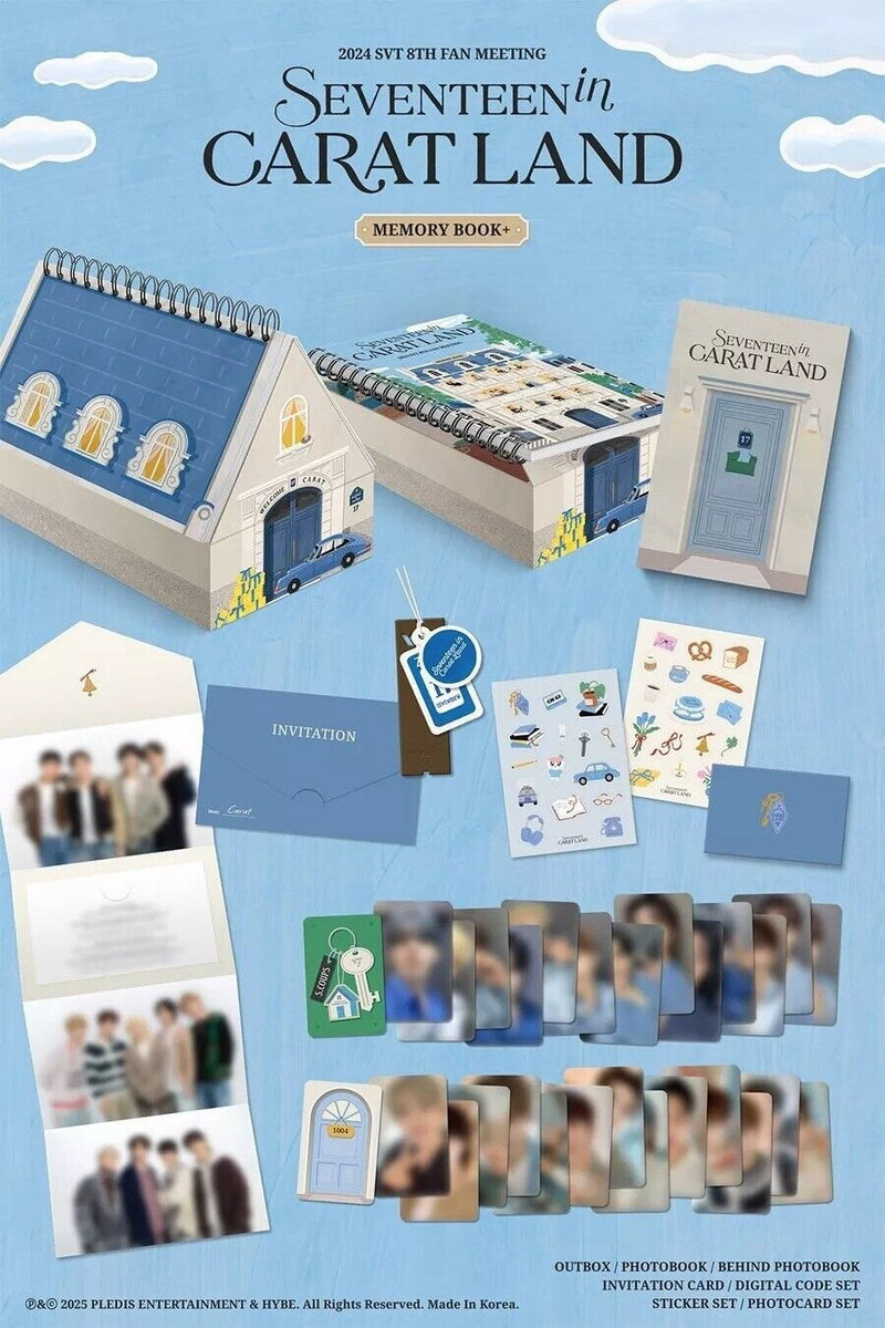 直営店に限定 SEVENTEEN Memory Meeting Fan 8th LAND CARAT IN SVT 2024 - アイドルグッズ