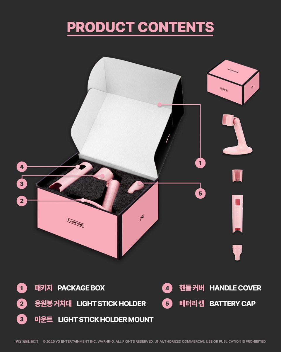 BLACKPINK Official Light Stick SPECIAL EDITION CUSTOM KIT