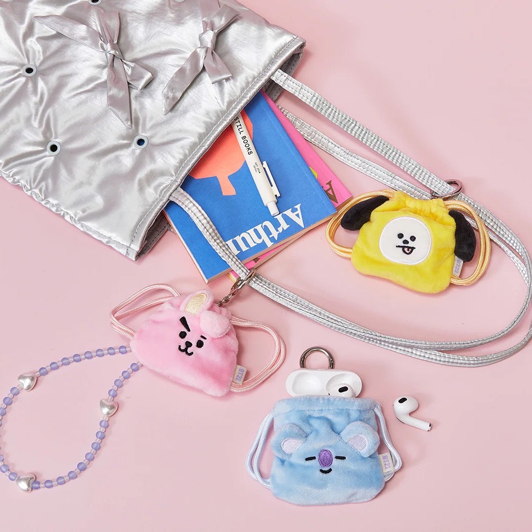 BT21 Official Big & Tiny String Backpack Keyring