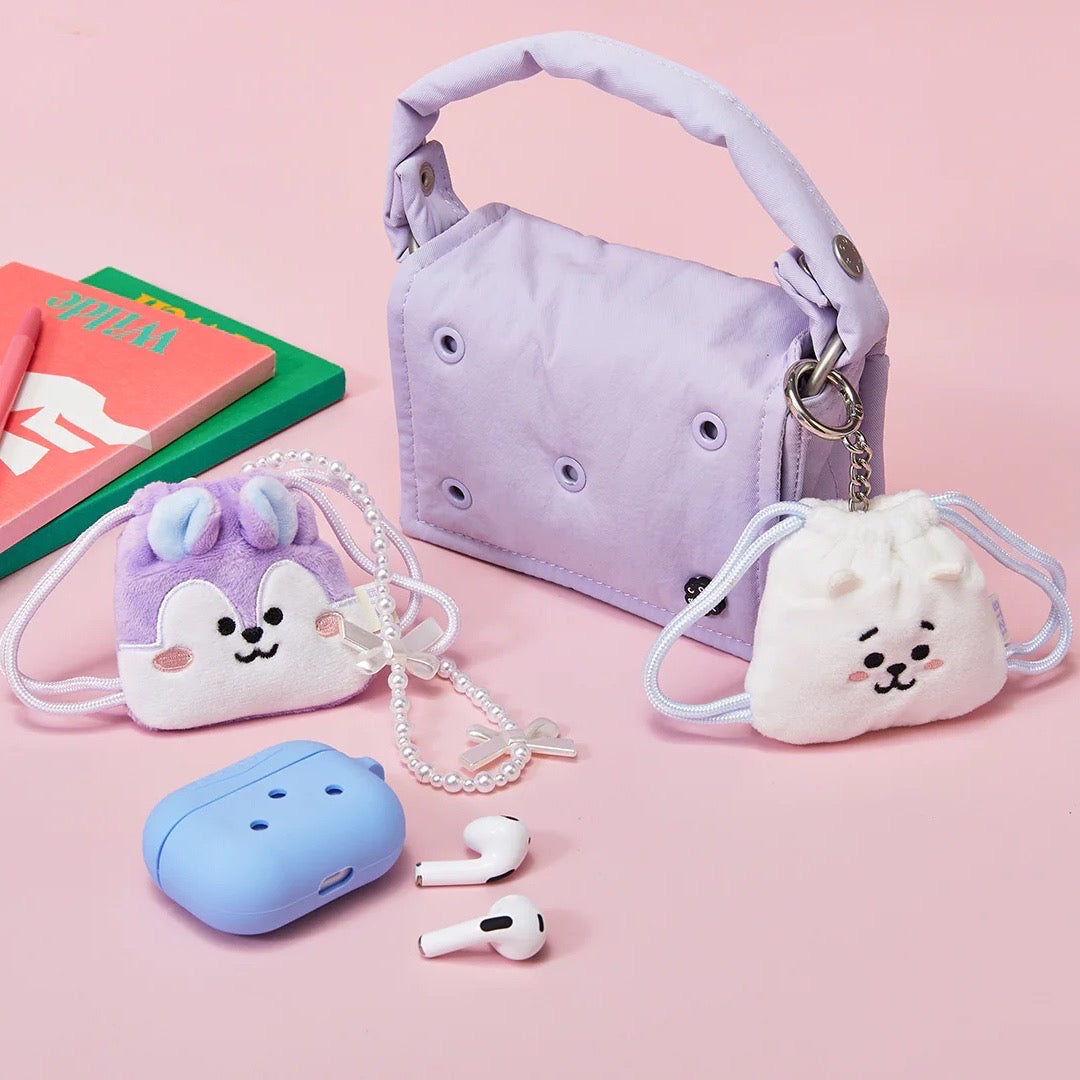 BT21 Official Big & Tiny String Backpack Keyring