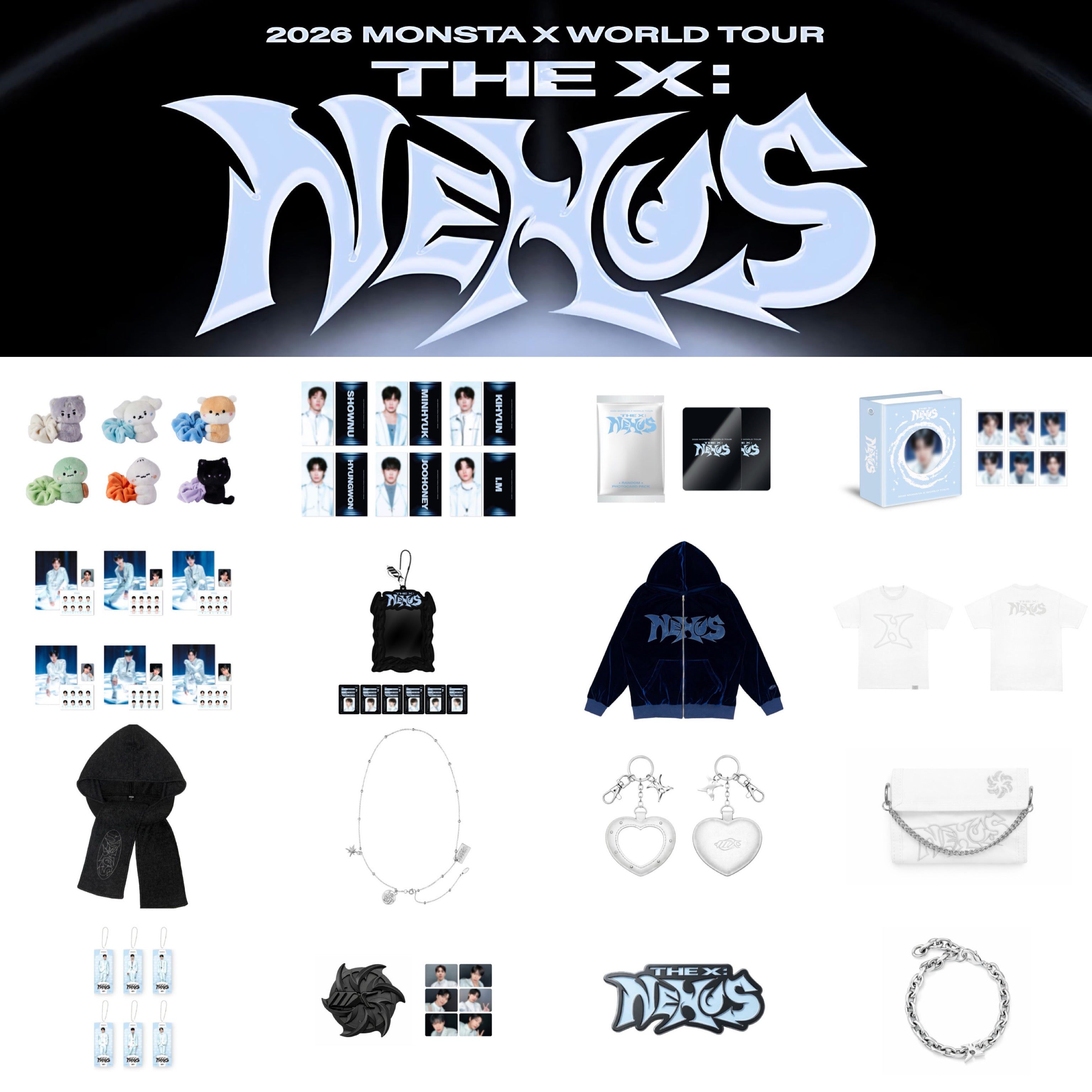 MONSTA X - WORLD TOUR THE X : NEXUS Official MD (Preorder APRIL